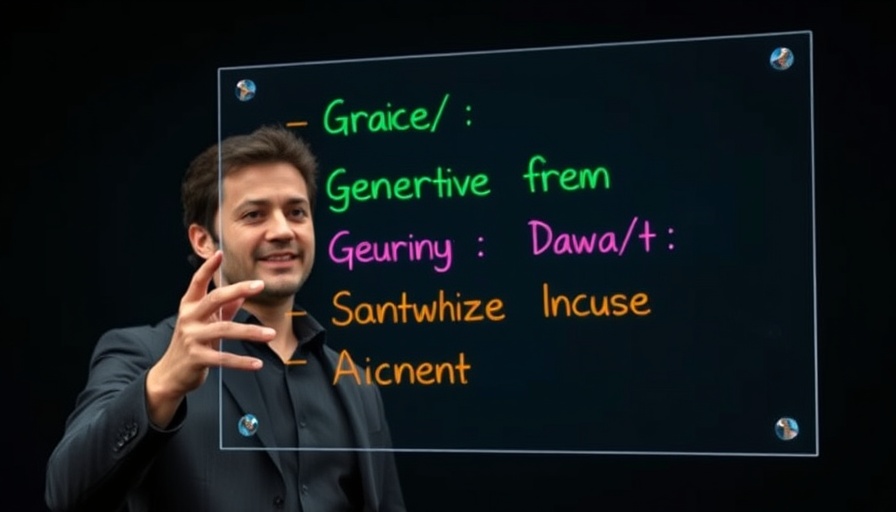 Generative AI in Business Intelligence concepts presentation.