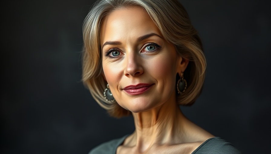 Elegant woman embodies embracing uncertainty in trade.