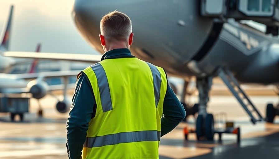 Swissport staff managing aircraft ground services for revenue growth 2024.