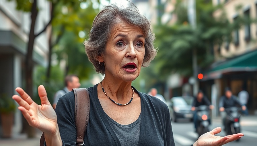 Medellín gentrification impact on locals discussed by a woman in urban setting.