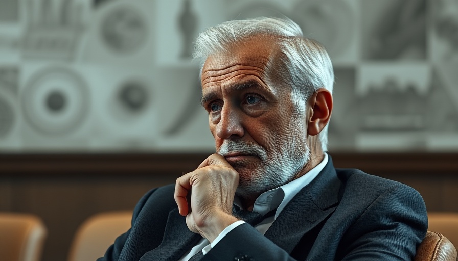 Russia Ukraine Trade Negotiations discussion, introspective man
