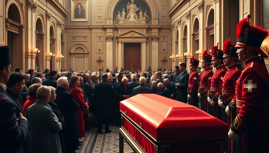 Mourners queue to pay respects as Pope Francis lies in state at Vatican.
