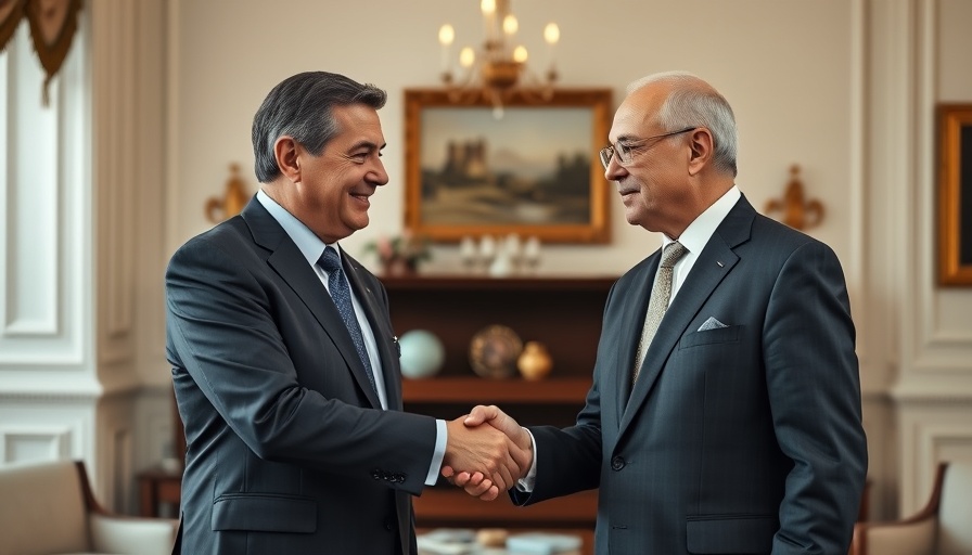 Diplomatic handshake impacting Russia car explosion diplomacy.