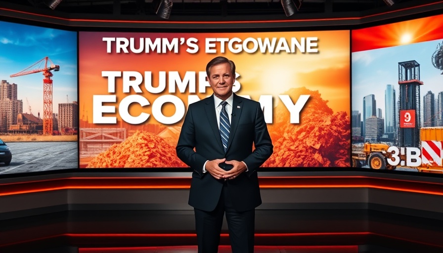 News anchor explains Trump's economic plan, Revive the US Economy focus.