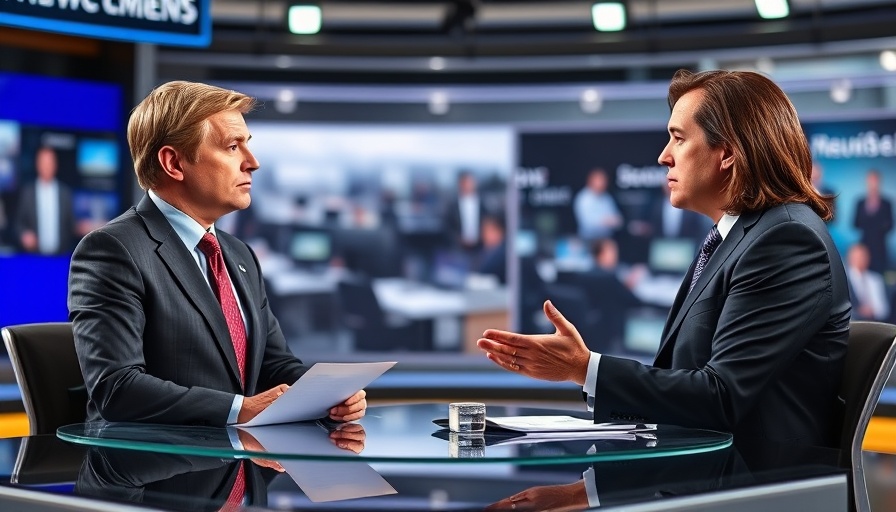 TV news anchors discuss Israel’s Strategic Moves in Syria.