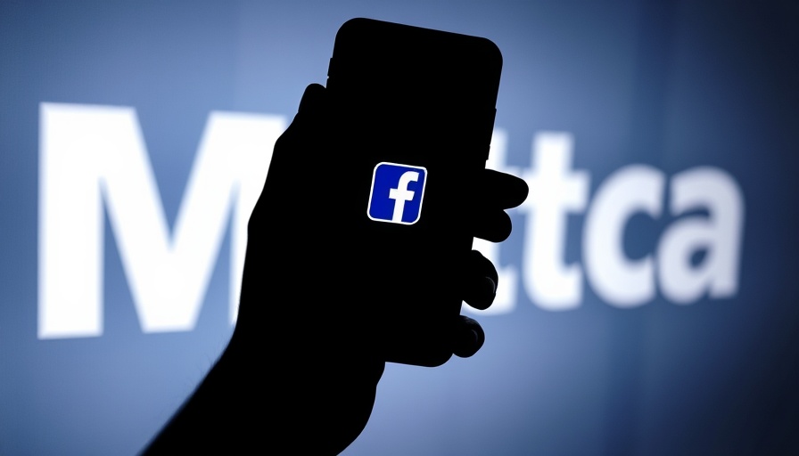 Illustration of Meta's exit from Nigeria with Facebook logo.
