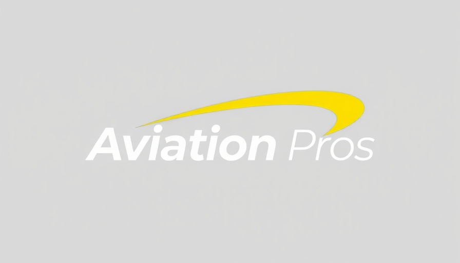 Aviation Pros logo design with yellow swoosh.