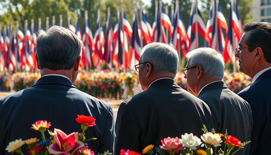Leaders urge 30-day ceasefire in Ukraine at memorial site.