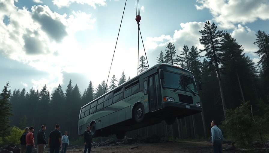 Sri Lanka road safety crisis: crane lifts bus after cliff accident.