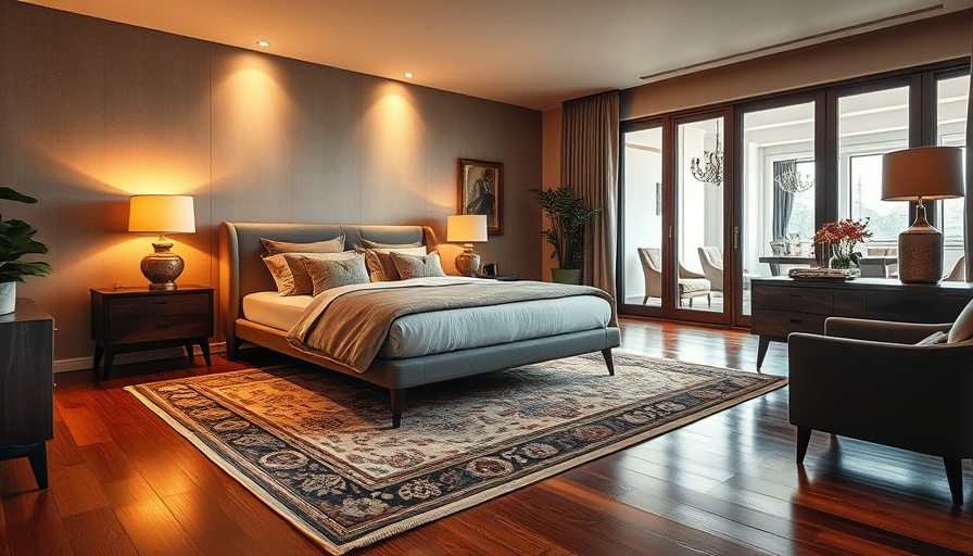 Elegant bedroom showcasing best bed frames for property investors.