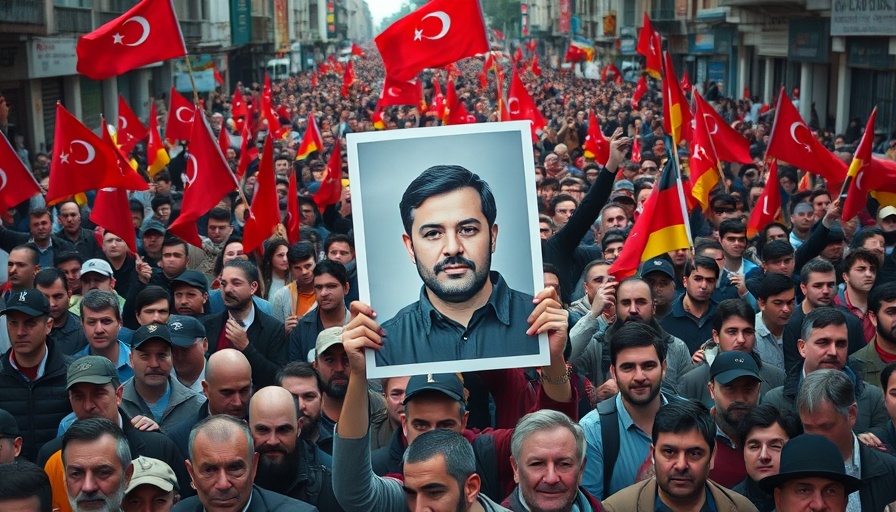 Protesters commemorate PKK decision to disband in a large gathering.