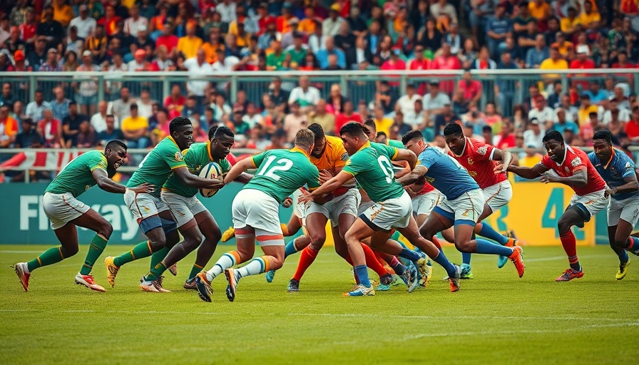 Invest in Rugby Across Africa: Intense match with African teams