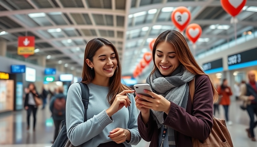 Navigating Bradley International Airport with GoodMaps accessibility app.