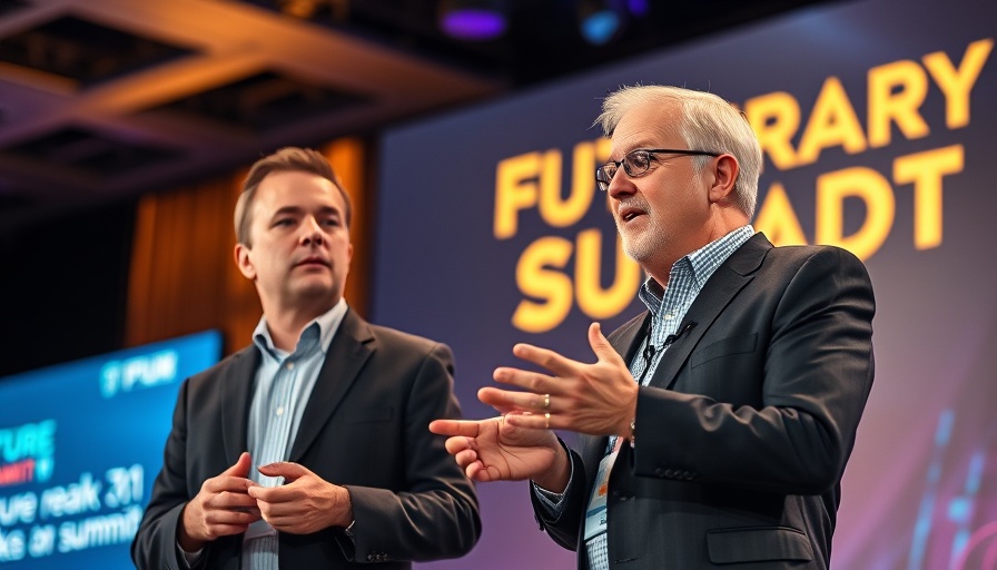 Speakers discussing AI for Human Flourishing at Future Ready Summit.
