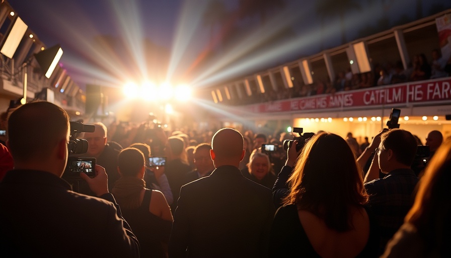Cannes Film Festival scene amid U.S. tariff threats on foreign films.