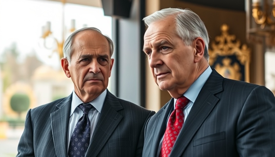 U.S.-Africa trade relations: Two serious men in suits.