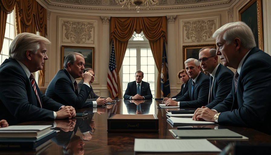 Tense meeting at the White House discussing white genocide claims.