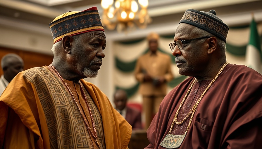 Rivers State Political Crisis discussion with Nigerian leaders.