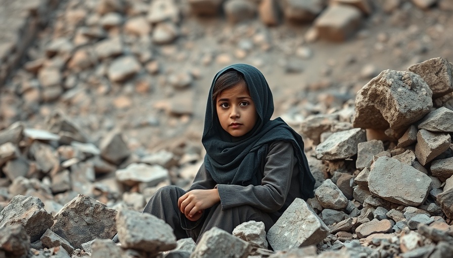 Afghan villagers reflect somberly amid rubble after US 'mother of all bombs'.