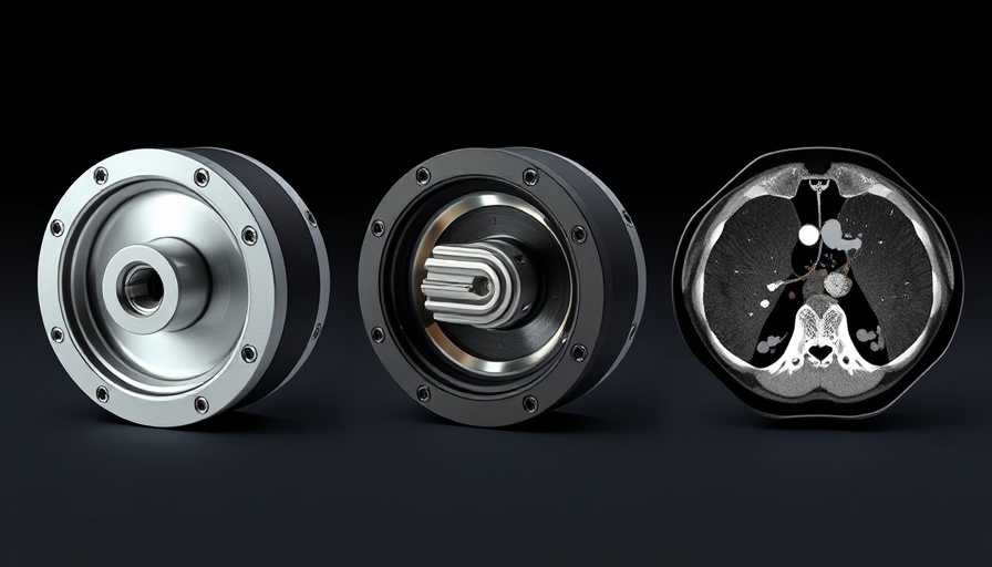 Mechanical component with neutron imaging in aerospace comparison.
