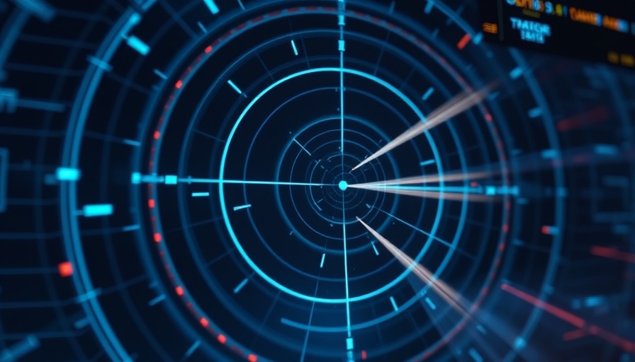 Futuristic digital radar for African startups ride-hailing banking innovations.