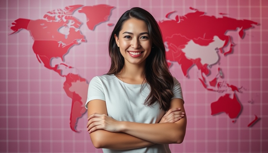 Middle East fintech industry opportunities illustrated with a confident woman.