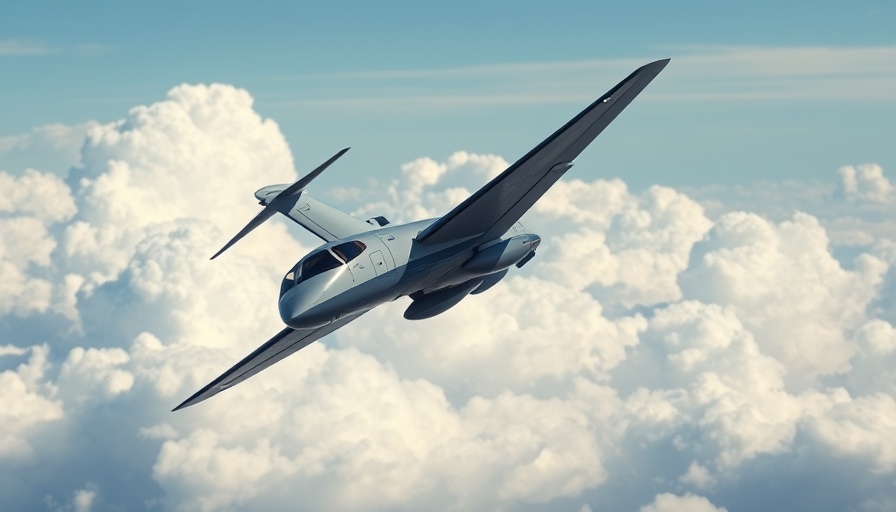 Advanced surveillance aircraft in flight for Canada Airborne Early Warning and Control Program.
