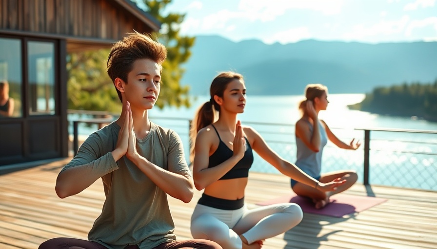 Emerging hub for digital nomads in MadiRaa with yoga session.