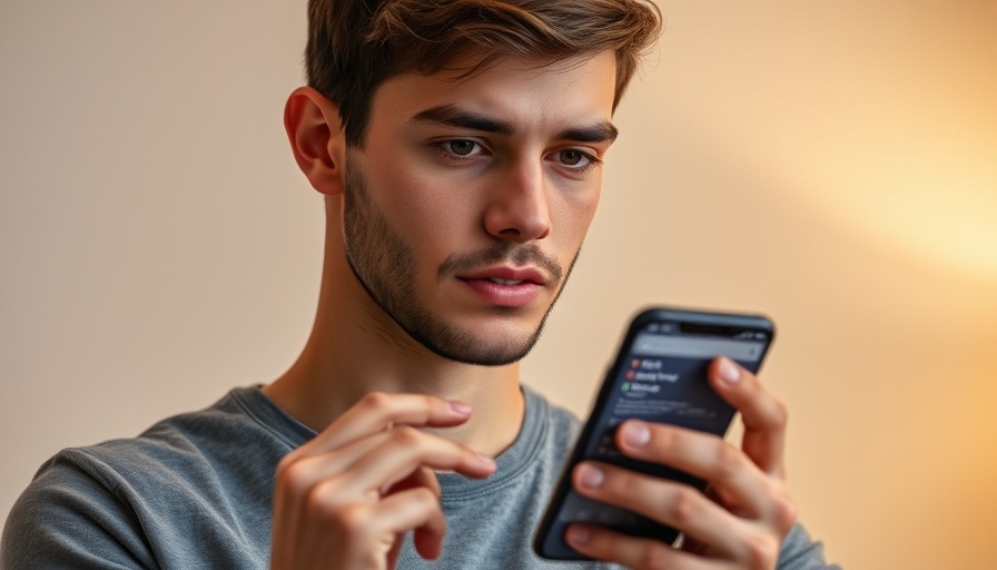 Young man explains app for reading retention boost.
