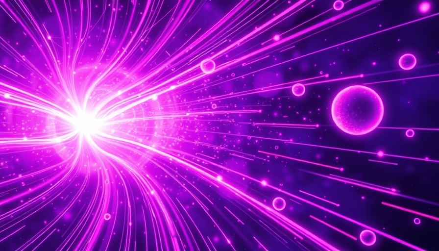 Unreal Fest 2025 cosmic digital art with swirling light streaks