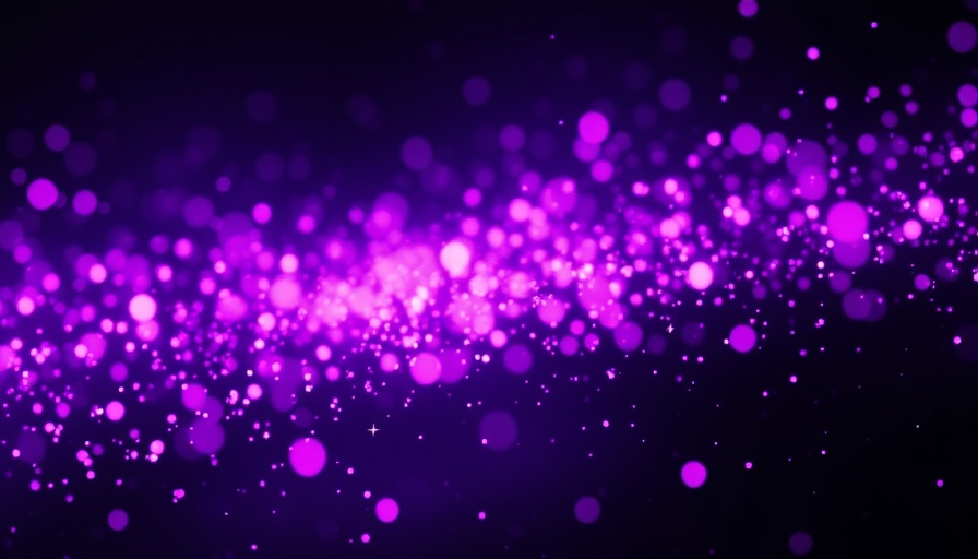 Glowing particles on dark background for Predator Killer of Killers Animation.
