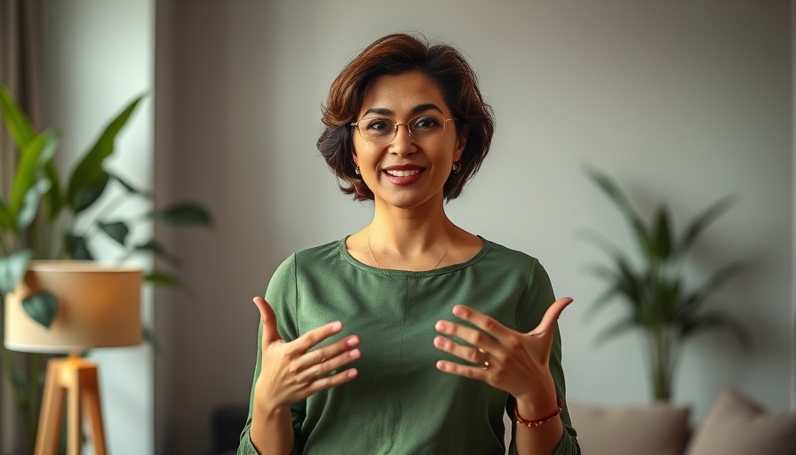 Female presenter discusses Nigeria's Cashless Policy Challenges indoors.