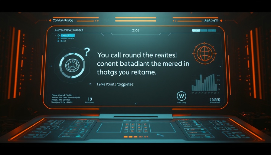 Abstract digital interface highlighting the risks of unregulated AI.
