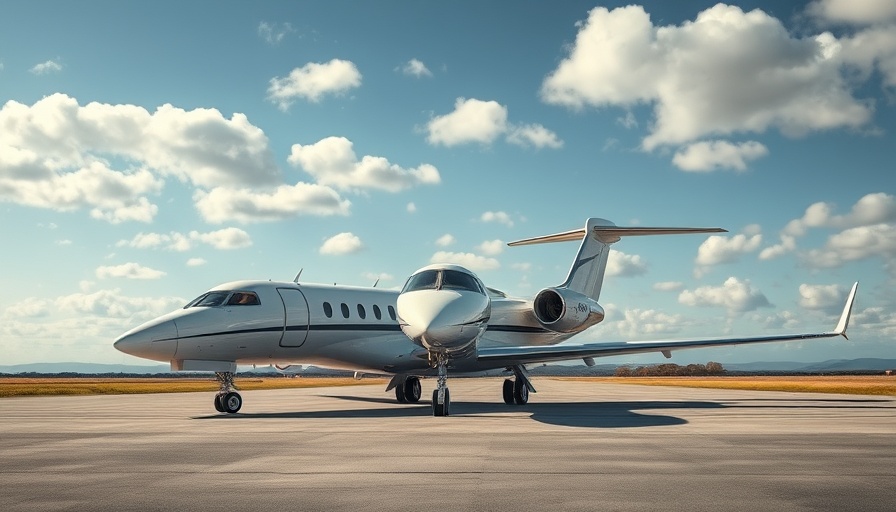 Luxurious private jet at an airport, relating to Nigeria Customs Reprieve for Billionaire Jet Owners.