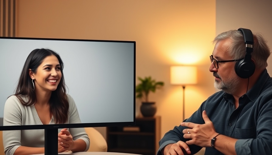 Always Bring Your Whole Self: Two people in a friendly TED talk.