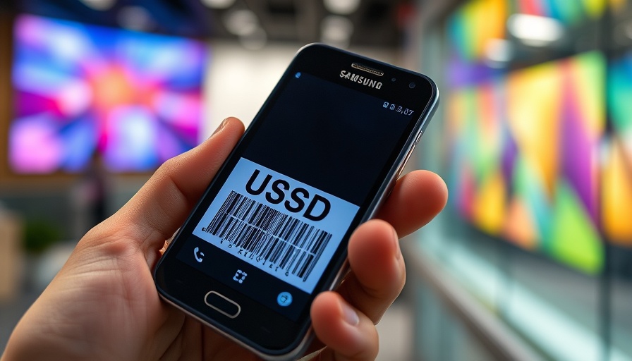 New USSD billing model Nigeria: feature phone displays USSD code