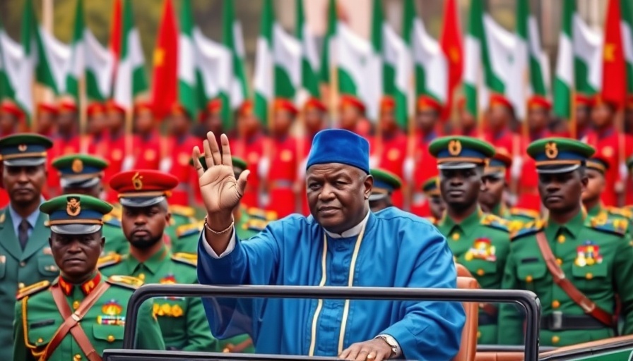 Nigeria Democracy and Economic Reform celebration parade.