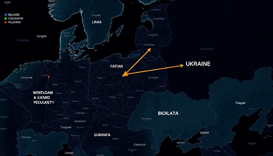 Map of Finland's military preparations highlighting Russia-Ukraine region.