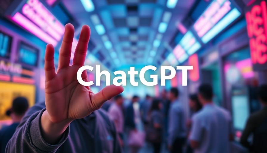 Choosing the Right ChatGPT Model: Man with ChatGPT logo.