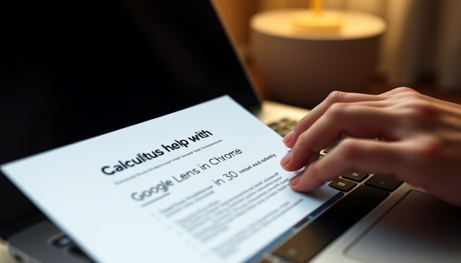 Using Google Lens on a laptop for quick calculus study.