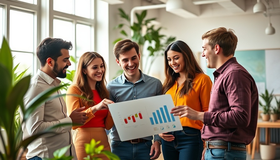 Millennials and Gen Z in office discussing career growth trends.