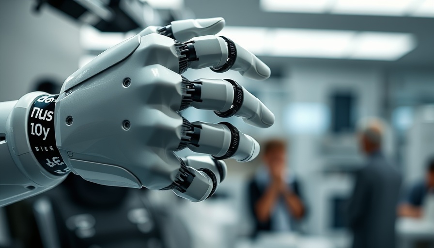 Human-centered innovation in trade: engineers fine-tuning robotics.
