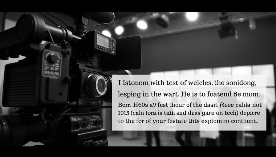 Monochromatic film camera highlighting Algeria's War of Independence documentary theme.