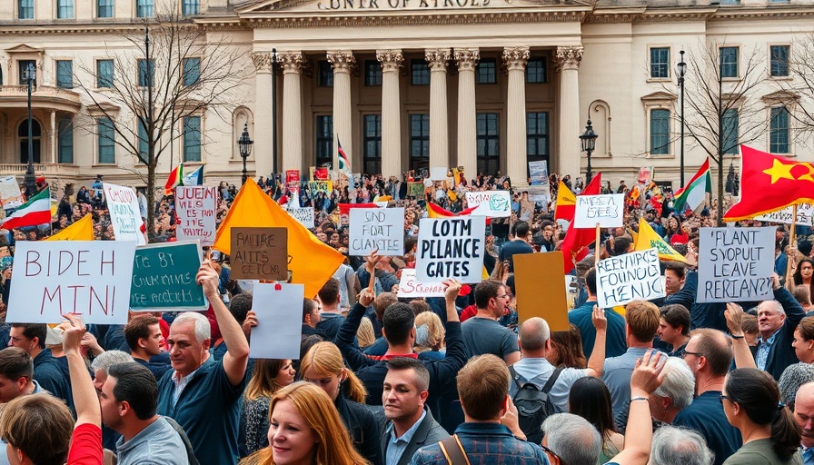 FCTA Workers Protest Unpaid Wages outside government building.