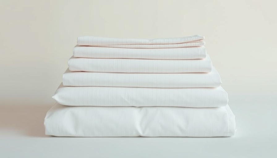Stacked bed sheets on a lamp with soft lighting for real estate.