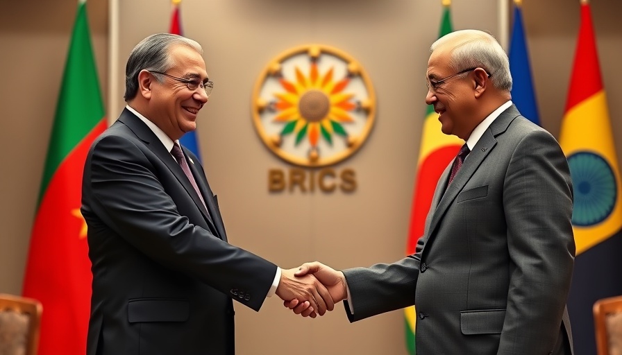 Leaders at BRICS Summit Global South meeting in Brazil.