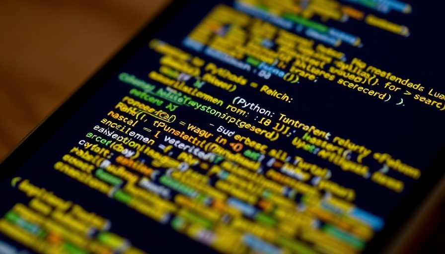 AI Africa film makers and developers viewing Python code on a smartphone.