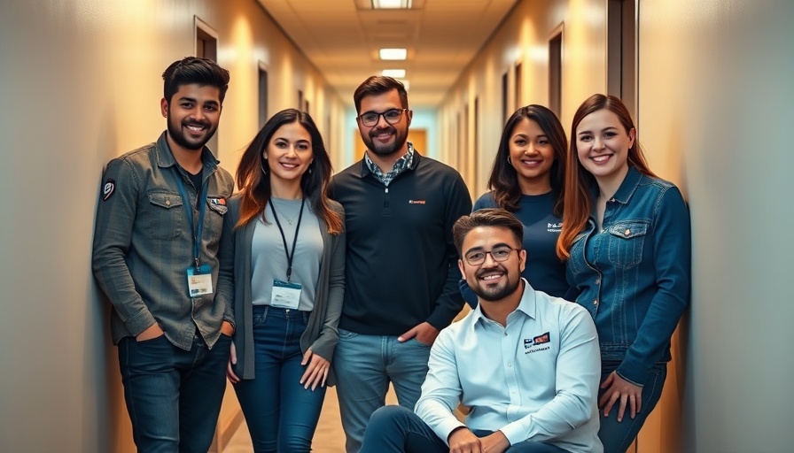 BuuPass Investment Yango Ventures team in corridor, smiling.