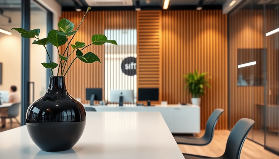Modern fintech office in Africa featuring stylish decor.