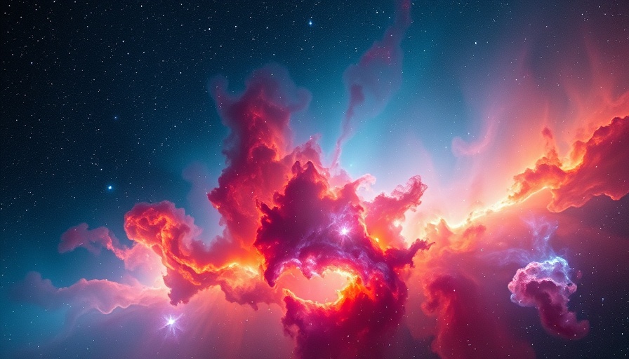 JWST Cat’s Paw Nebula image displaying vivid cosmic colors.